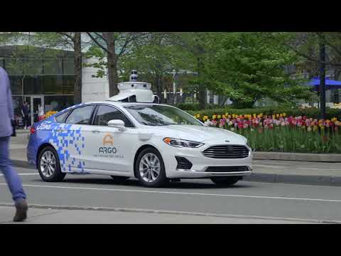 Thumbnail for Ford, Argo AI show off self-driving fleet in action in Detorit by Argo AI