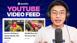 How to embed YouTube videos on your Website (beehiiv Tutorial)