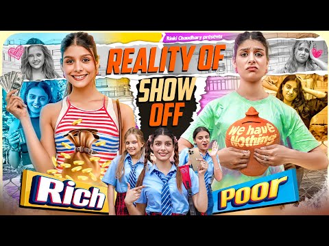 Reality Of Show Off || Rich VS Normal || Family Show || RINKI CHAUDHARY