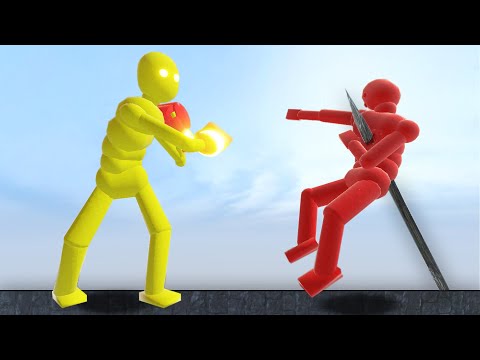 NPC Cinematic Battles | Fighting the Smart AI with Active Ragdoll Physics in Overgrowth