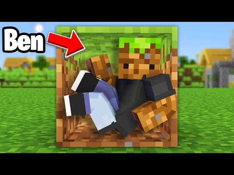 Minecraft but I CANNOT GET OUT OF THIS BLOCK