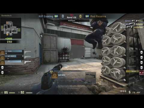 NiP Rez 4K USP vs Red Reserve Cache @ Dreamhack Valencia 2017 Grand FInals