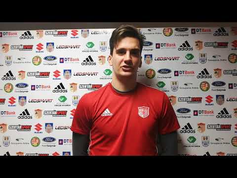 Molnár Ambrus felnőtt játékosunk nyilatkozott a Nagyigmándi KSK elleni mérkőzés előtt