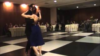 Paola Tacchetti y José Luis Ferraro. Barrio Sur Tango Festival