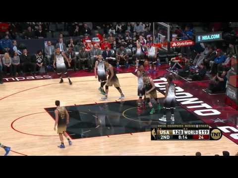 Nikola Jokic BBVA Rising Stars 2016 (12Pts)