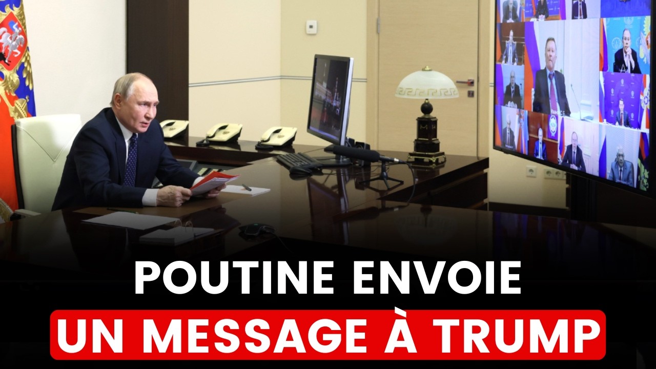 POUTINE RÉPOND À LA DEMANDE DE TRUMP ET LANCE UN ULTIMATUM À KIEV