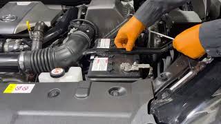2015-2021 Lexus NX200t NX300 Battery Replacement Instructions