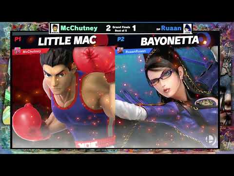 SSB India January '22 #5 - GRAND FINALS - McChutney (Little Mac) vs RuaanRuaan (Bayonetta)