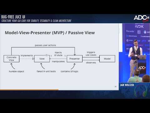 Writing Correct C++ GUI Code: Bug-Free JUCE UI - Jan Wilczek - ADC 2024