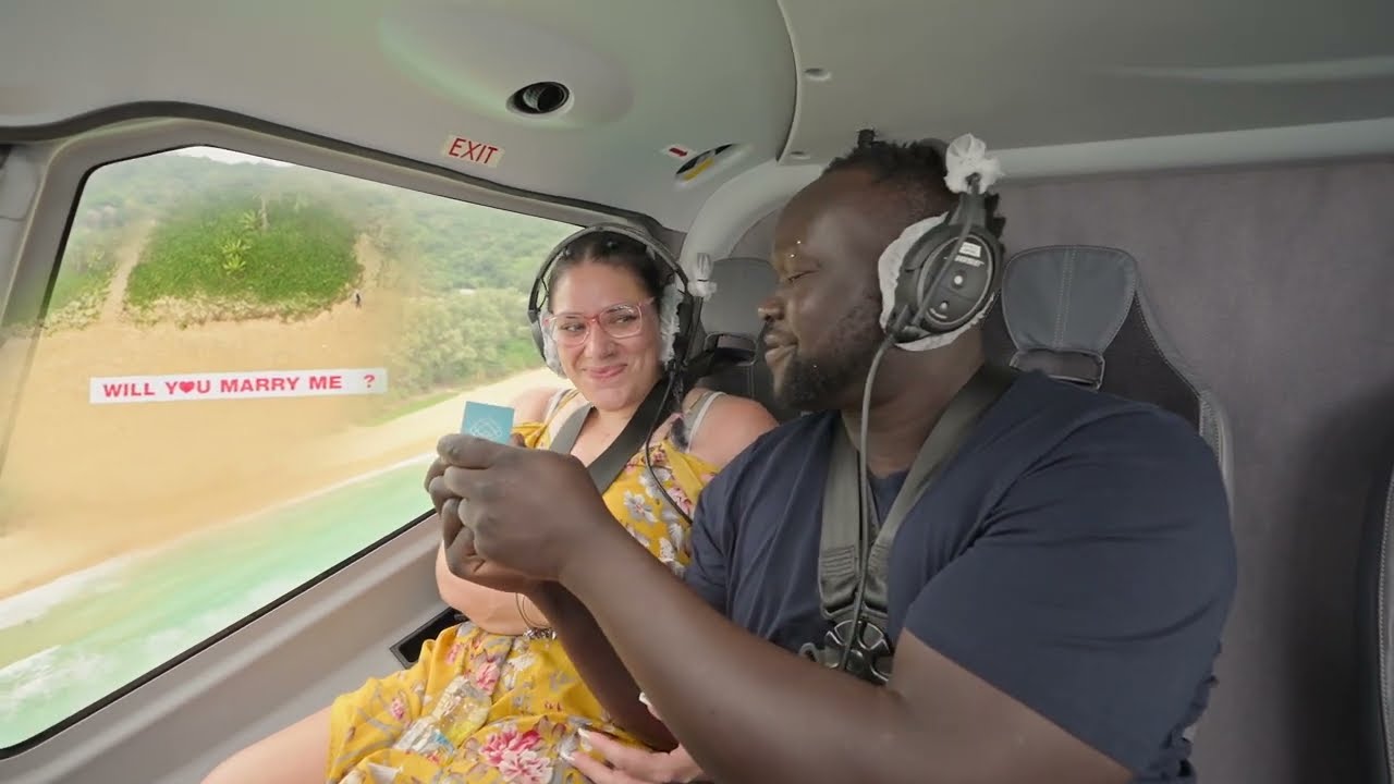 Best Helicopter Surprise Marriage Proposal in Phuket