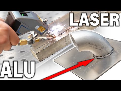 Aluminium mit HAND-LASER Schweißen? 1500 Watt Faserlaser
