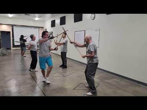 Heaven 6 Count Escrima/Kali/Arnis practice.