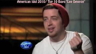 Lee Dewyze : American Idol Top 10 Guys