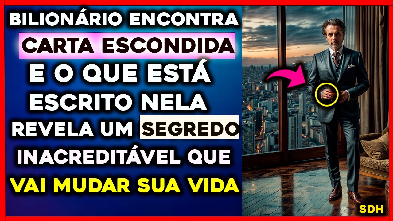 BILIONÁRIO encontra carta ESCONDIDA e o que está escrito nela REVELA um SEGREDO inacreditável que ..