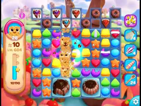 Cookie Jam Blast Level 604 - NO BOOSTERS 🍪 | SKILLGAMING ✔️