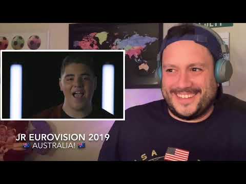 Jr. Eurovision 2019 Reaction to 🇦🇺AUSTRALIA!🇦🇺