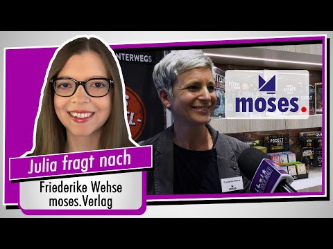 SPIELWARENMESSE 2023 - MOSES. VERLAG - Friederike Wehse im Interview - Spiel doch mal!