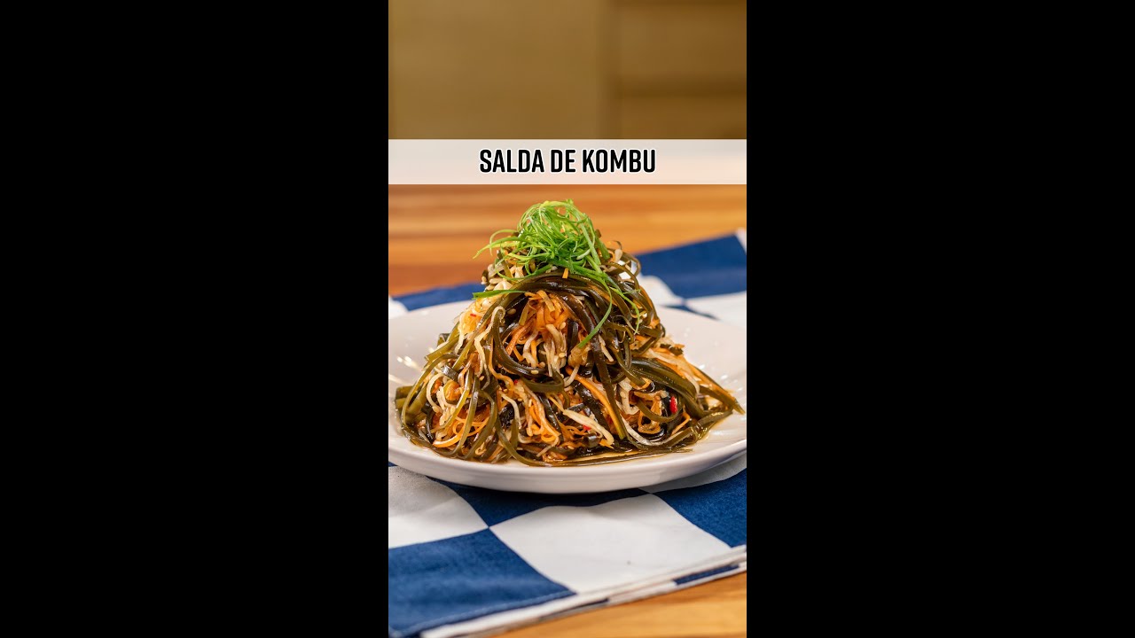 SALADINHA DE ALGA KOMBU #SHORTS