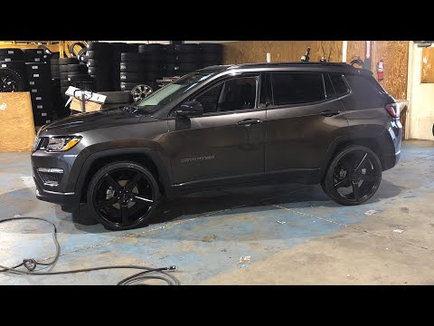 2018 JEEP COMPASS ON 22 INCH WHEELS!?!?! CAN IT BE DONE?!