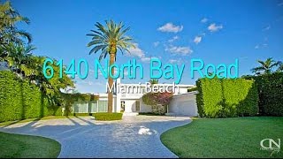 preview picture of video '6140 N Bay Road  -  Miami Beach Waterfront Home - Luxury Manions - South Beach'