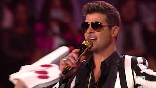 If there was any hope of a return of Hanna Montana, Miley Cyrus put all of those dreams to shame with her hyper-sexualized performance, starring Miley herself, grinding on Robin Thicke. Afterward, social media went into an uproar as moms across the country shared their disapproval and disappointment in the former Disney channel star actions.