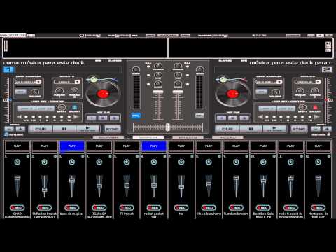 Montagem de Funk no Virtual Dj (Dj Raul) 2012