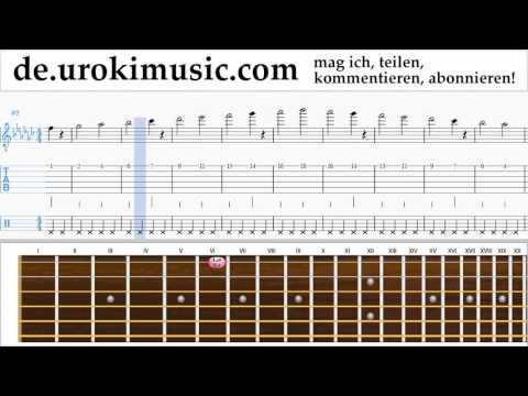 Gitarre Lernen Charlie Puth - Attention Tabulatur Teil#1 Übungen um-i995