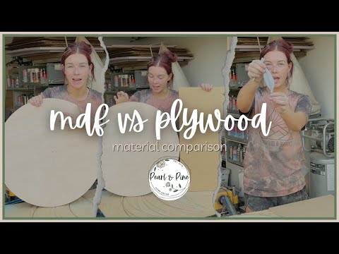 MDF vs Birch Plywood for Signs | Material Comparison