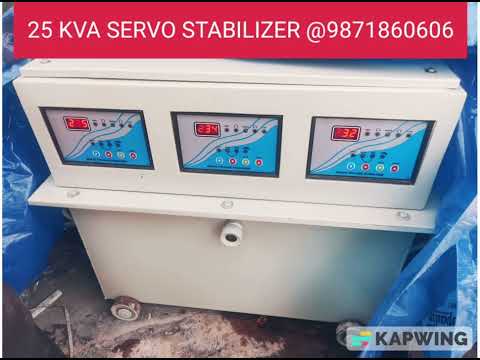 40 KVA Three Phase Oil Cooled Servo Voltage Stabilizer
