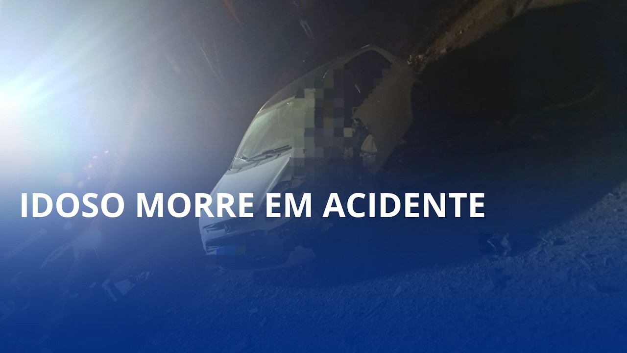 Idoso morre em acidente. Homem de 80 anos será sepultado em Rio do Campo