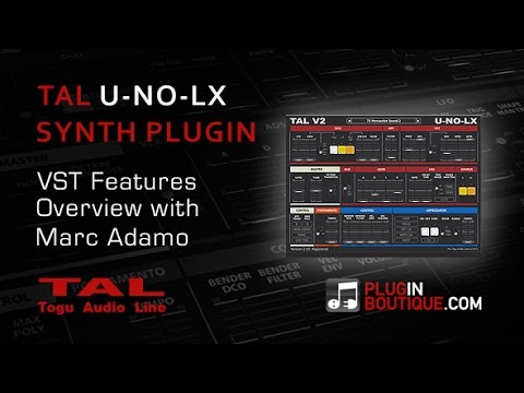 U-NO-LX Plugin VST Soft Synth - Overview
