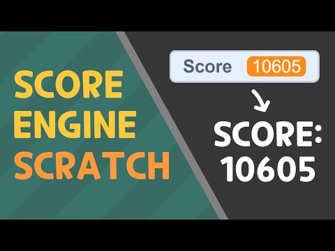 How to make a SCORE COUNTER - Scratch tutorial