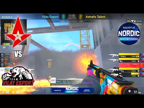Astralis Talent vs Vilay - Esportal Nordic Invitational | CSGO HIGHLIGHTS