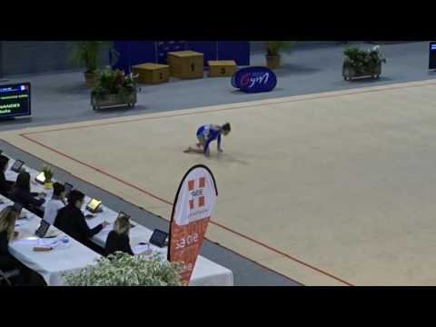Lydia Arnal mains libres (incomplet) - Nat B 10-11 ans - France Chambéry 2017