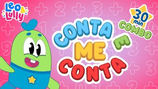 CONTANDO NÚMEROS | APRENDER OS NÚMEROS| APRENDENDO A CONTAR | CONTA E ME CONTA | LEO  E LULLY