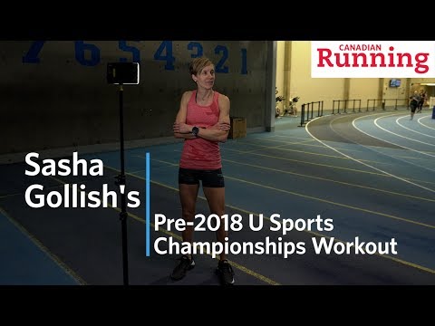 Sasha Gollish's Pre-2018 U Sports Championships Workout