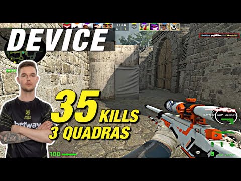 Device ancient game (35 frags ) 3 quadras CSGO Dev1ce  FULL POV