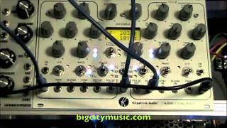 Video thumbnail for Kilpatrick K3020 Dual VCO Sequenced by bigcitymusic