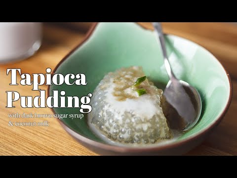 Homemade dessert for summer. Simple and easy to make | Tapioca Pudding