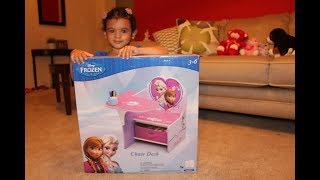 Delta Children Frozen Chair Desk With Storage Bin Review