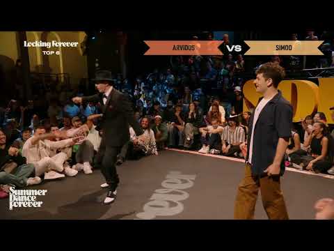 Arvidos vs Simoo TOP 6 Locking Forever | Summer Dance Forever 2024