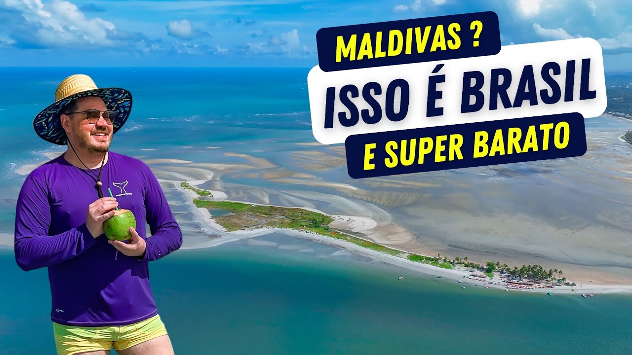 Parece CARIBE, mas este paraíso fica no Brasil e é mais barato do que você imagina: Conheça IGARASSU