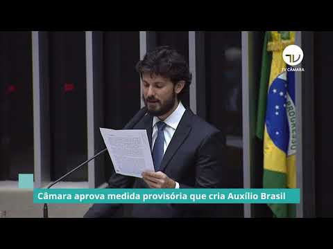 Câmara aprova medida provisória que cria Auxílio Brasil - 25/11/2021