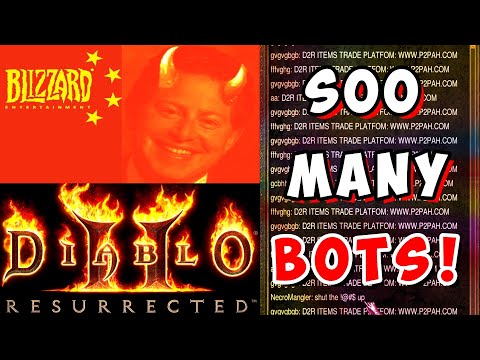Diablo II Resurrected - Blizzard LIED About Online BOTS !! (FREE BOTS!)