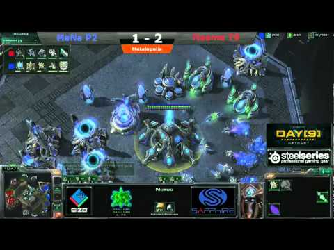 MaNa (P) vs Naama (T) Game 4 Grand Finals - DreamHack SteelSeries Starcraft 2 Tournament