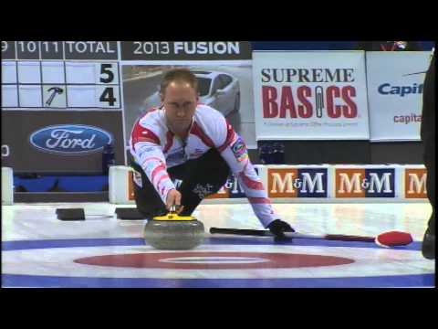 CURLING: WMCC 2013 Draw 11 NOR vs CAN - HIGHLIGHTS