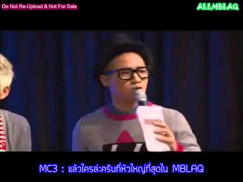 [ThaiSub] 120223 MBLAQ ON MTVC STUDIO