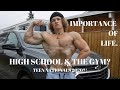 High School & The Gym? | Teen Nationals 2020? | Squats & Bench Day