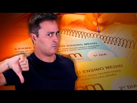 ENEM 2021: O PIOR ENEM DA HISTÓRIA