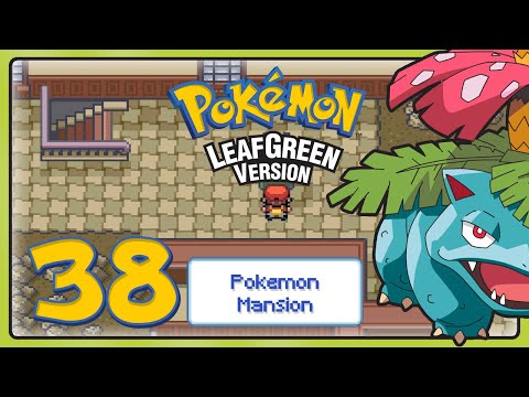 Pokémon LeafGreen (GBA) - Part 38 'Pokémon Mansion' HD Walkthrough - No Commentary